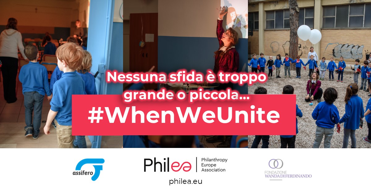 #WhenWeUnite: la filantropia che collabora